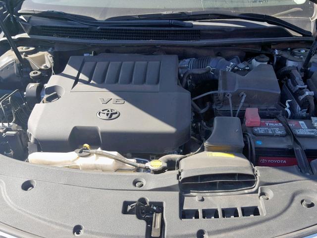 4T1BK1EB8FU140684 - 2015 TOYOTA AVALON XLE BLACK photo 7