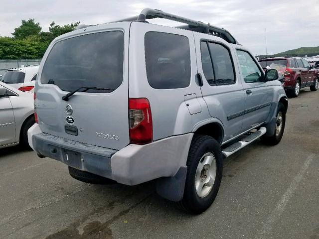 5N1ED28Y03C679864 - 2003 NISSAN XTERRA XE SILVER photo 4