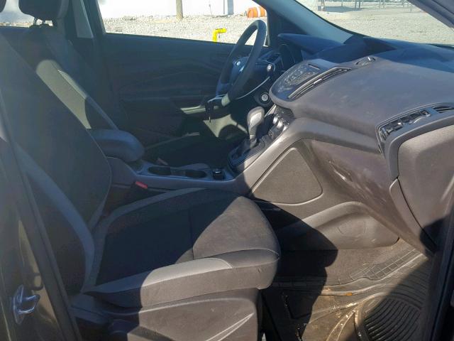 1FMCU0F75FUC54838 - 2015 FORD ESCAPE S GRAY photo 5