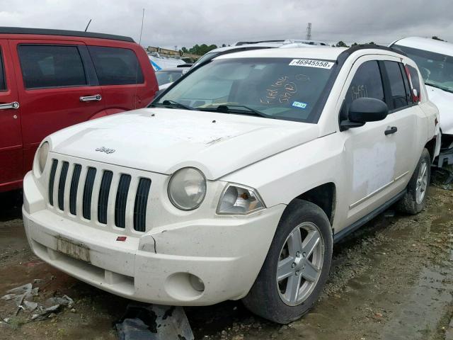 1J8FT47068D691885 - 2008 JEEP COMPASS SP თეთრი ფოტო 2