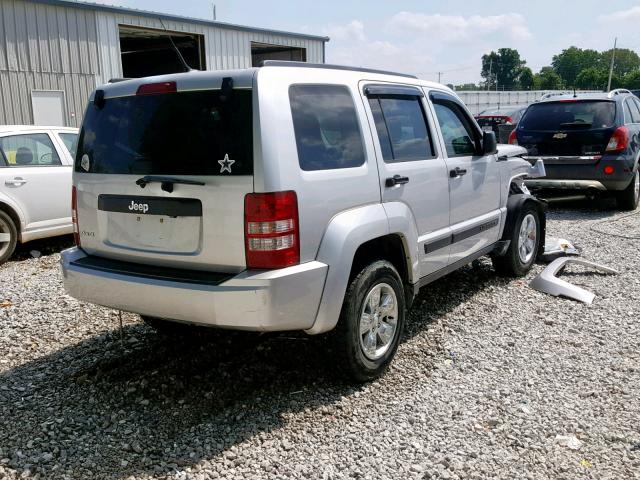 1J4PN2GK0BW521989 - 2011 JEEP LIBERTY SP GOLD photo 4