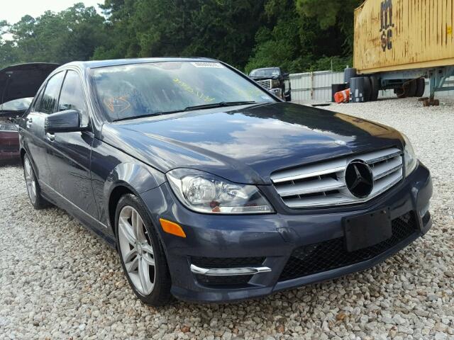 WDDGF4HB9DR273178 - 2013 MERCEDES-BENZ C 250 CHARCOAL photo 1