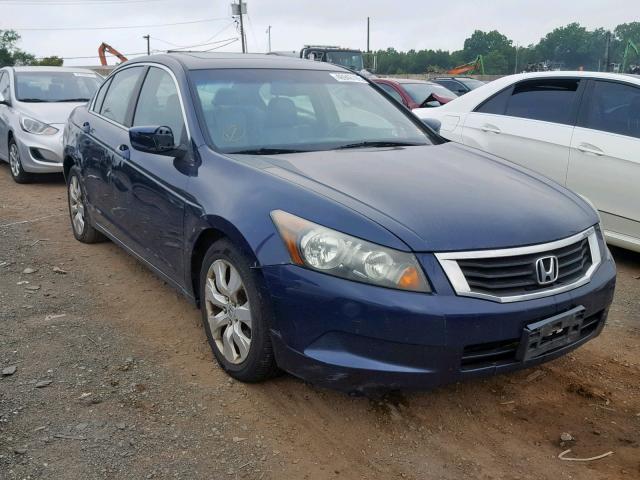 1HGCP26849A168394 - 2009 HONDA ACCORD EXL BLUE photo 1