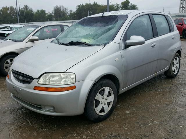 KL1TD66668B004917 - 2008 CHEVROLET AVEO BASE Gümüş foto 2