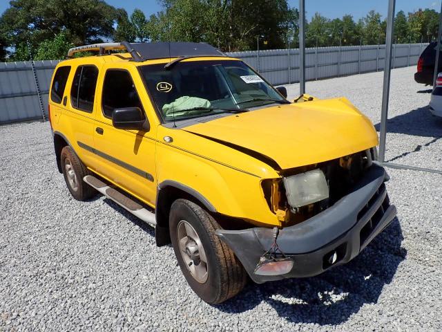 5N1ED28T41C577677 - 2001 NISSAN XTERRA XE YELLOW photo 1