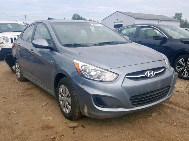 KMHCT4AE4HU351127 - 2017 HYUNDAI ACCENT SE BLUE photo 1