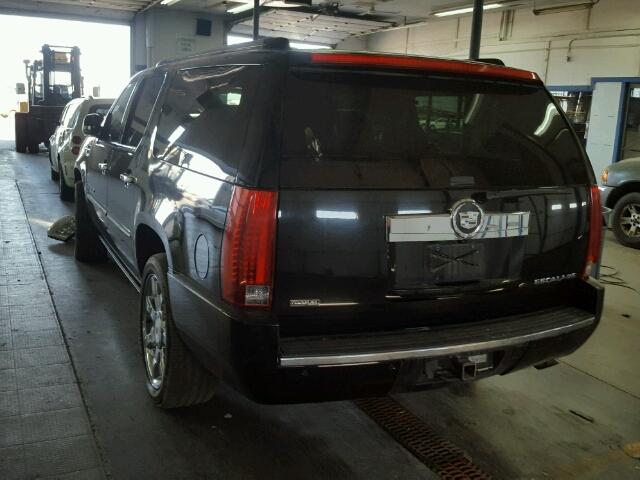 1GYFK26229R178052 - 2009 CADILLAC ESCALADE E BLACK photo 3