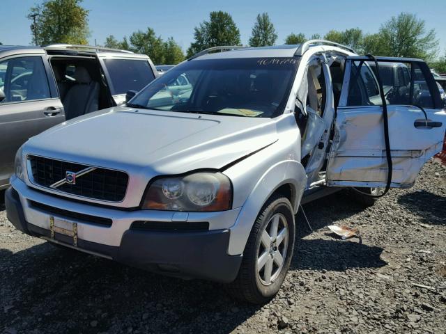 YV4CZ592X61225806 - 2006 VOLVO XC90 SILVER photo 2