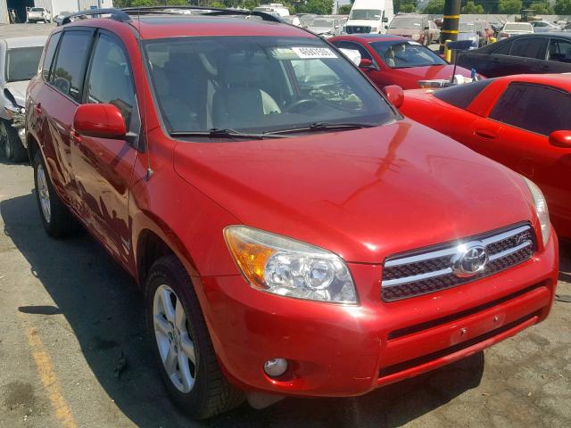 JTMZK31V165003806 - 2006 TOYOTA RAV4 LIMIT RED photo 1