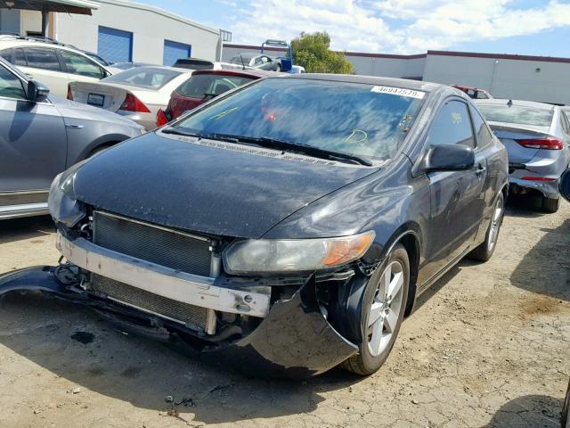 2HGFG12988H577326 - 2008 HONDA CIVIC EXL 黑色 照片 2