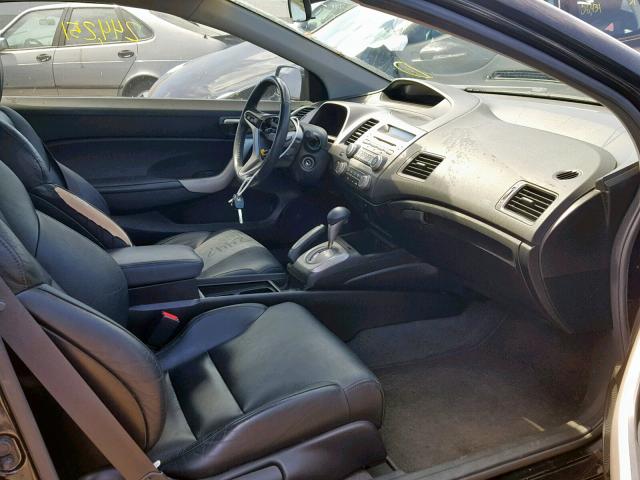 2HGFG12988H577326 - 2008 HONDA CIVIC EXL 黑色 照片 5