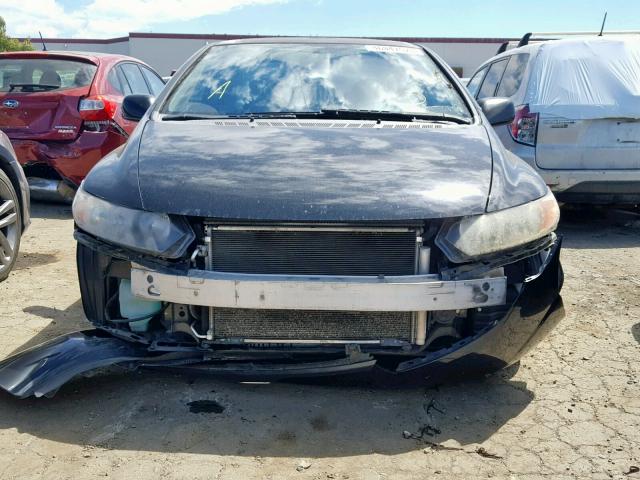 2HGFG12988H577326 - 2008 HONDA CIVIC EXL 黑色 照片 9