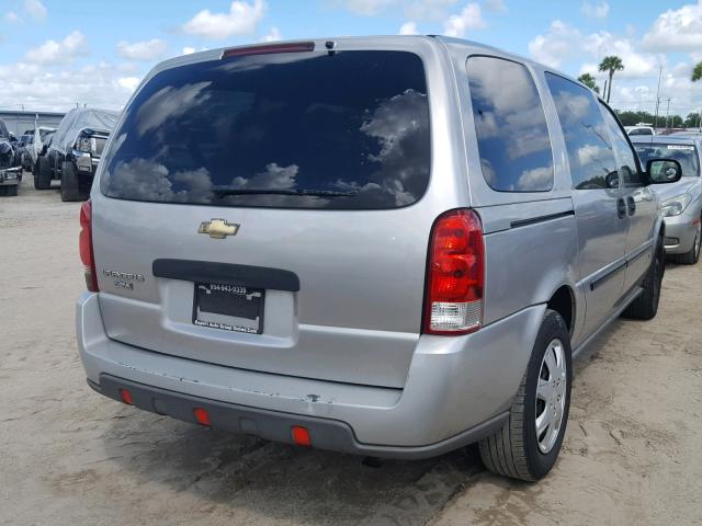 1GNDV23W48D107045 - 2008 CHEVROLET UPLANDER L SILVER photo 4