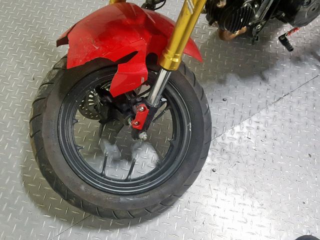 MLHJC7552J5000513 - 2018 HONDA GROM 125 RED photo 15