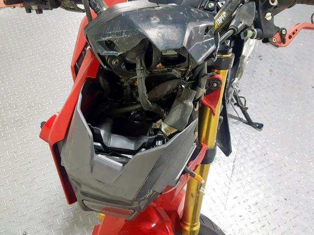 MLHJC7552J5000513 - 2018 HONDA GROM 125 RED photo 16