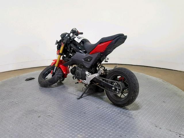 MLHJC7552J5000513 - 2018 HONDA GROM 125 RED photo 6