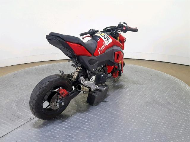 MLHJC7552J5000513 - 2018 HONDA GROM 125 RED photo 8