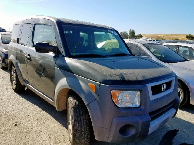 5J6YH18594L012261 - 2004 HONDA ELEMENT EX BLACK photo 1