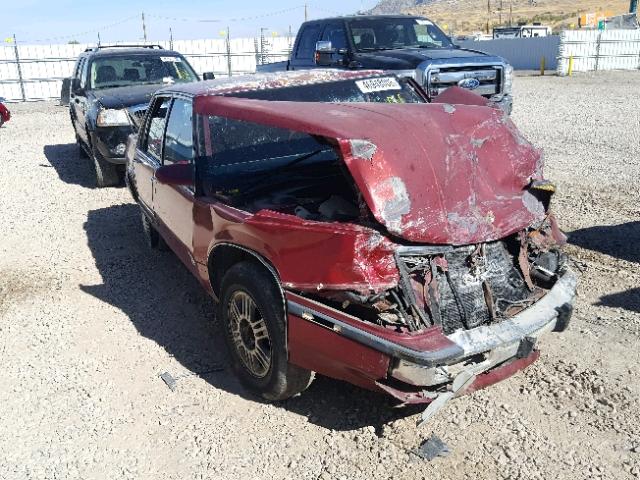 1G4HR54C0LH527077 - 1990 BUICK LESABRE LI MAROON photo 1