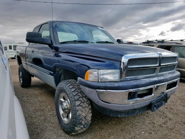 3B7KF23611G227889 - 2001 DODGE RAM 2500 BLUE photo 1