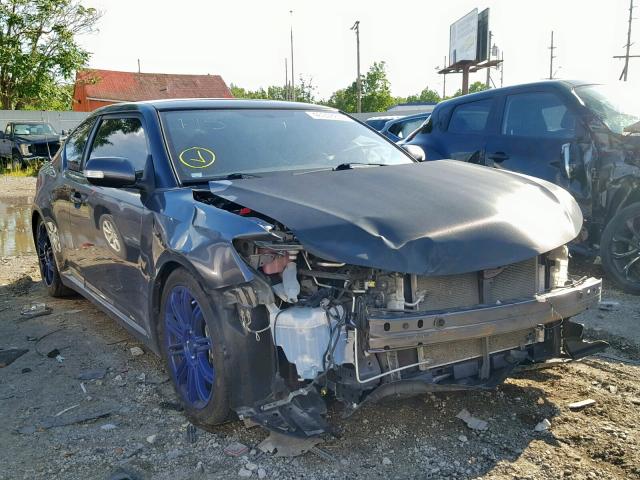 JTKJF5C76E3078869 - 2014 TOYOTA SCION TC ნაცრისფერი ფოტო 1
