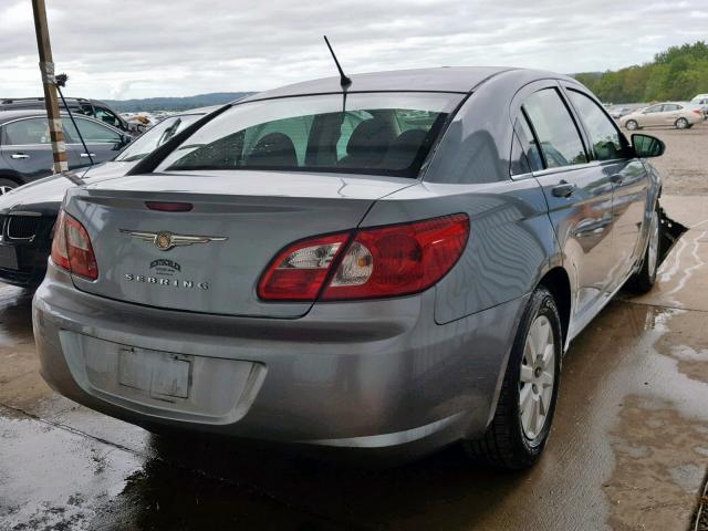 1C3LC46K37N584125 - 2007 CHRYSLER SEBRING SILVER photo 4