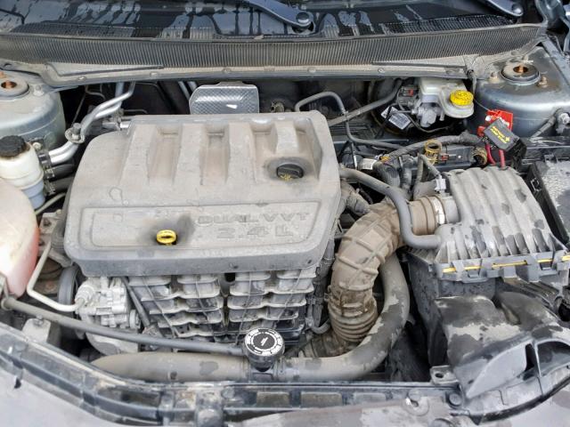 1C3LC46K37N584125 - 2007 CHRYSLER SEBRING SILVER photo 7