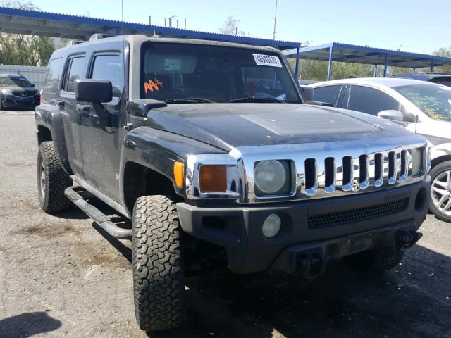 5GTDN136168108770 - 2006 HUMMER H3 BLACK photo 1