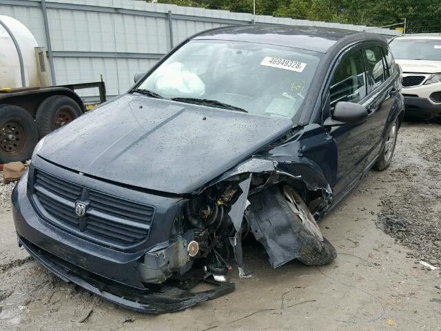 1B3HB28BX8D502017 - 2008 DODGE CALIBER BLUE photo 2