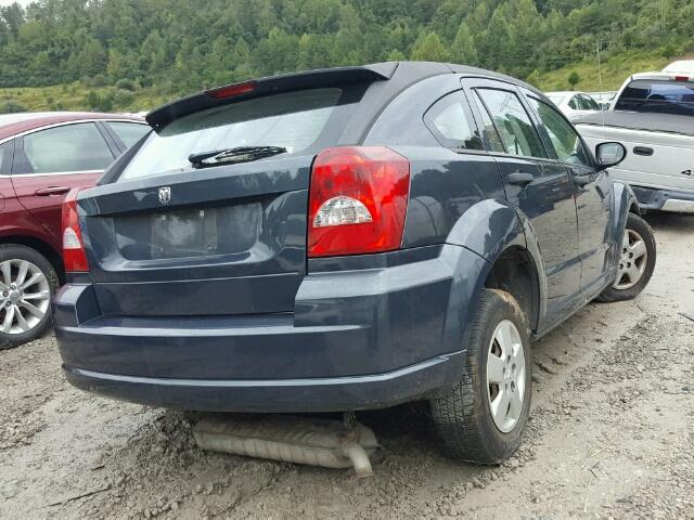 1B3HB28BX8D502017 - 2008 DODGE CALIBER BLUE photo 4