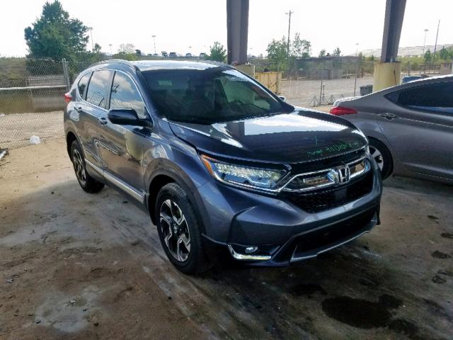 7FARW2H93KE018036 - 2019 HONDA CR-V TOURI CHARCOAL photo 1