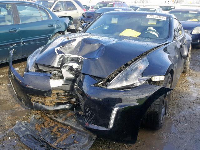 JN1AZ4EH7DM380844 - 2013 NISSAN 370Z BASE BLACK photo 2