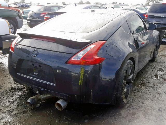 JN1AZ4EH7DM380844 - 2013 NISSAN 370Z BASE BLACK photo 4