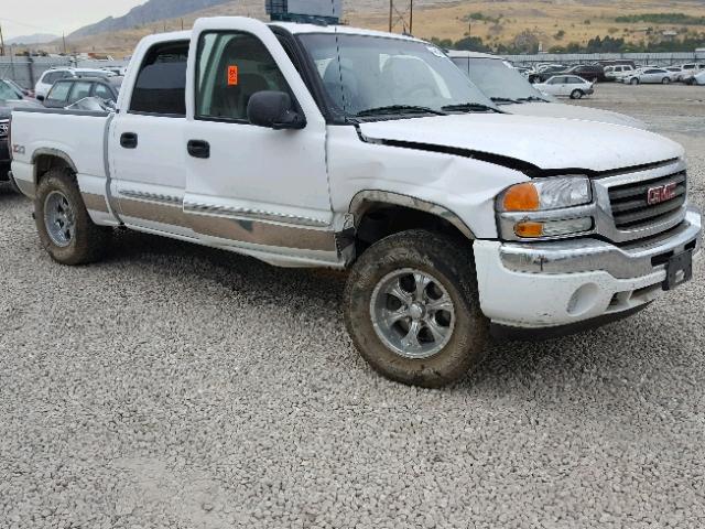 2GTEK13T851373035 - 2005 GMC NEW SIERRA WHITE photo 1