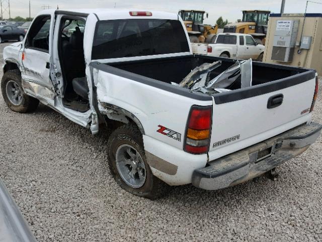 2GTEK13T851373035 - 2005 GMC NEW SIERRA WHITE photo 3