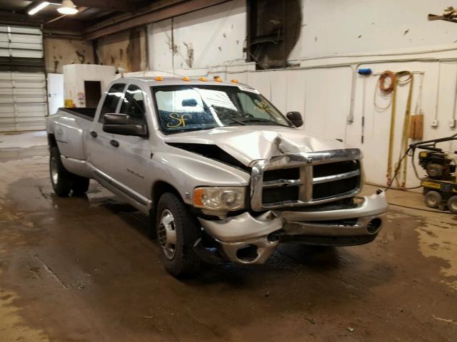 3D7MR48C75G769357 - 2005 DODGE RAM 3500 S SILVER photo 1