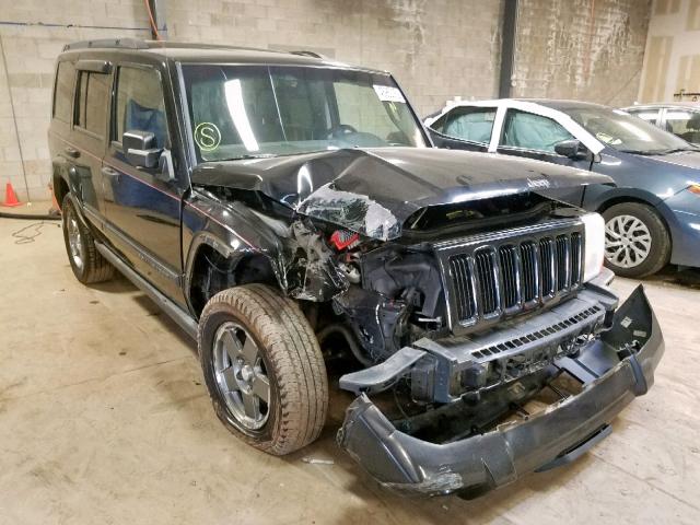 1J8HG48NX6C229193 - 2006 JEEP COMMANDER 黑色 照片 1