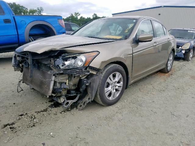 1HGCP26499A184331 - 2009 HONDA ACCORD LXP GOLD photo 2