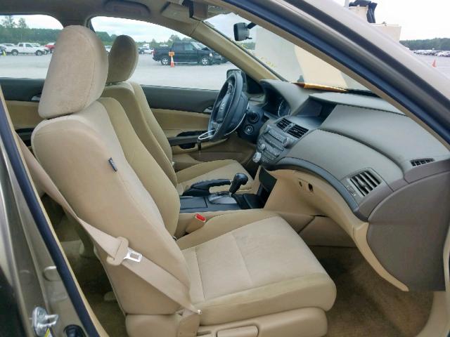 1HGCP26499A184331 - 2009 HONDA ACCORD LXP GOLD photo 5