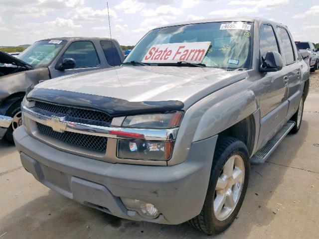 3GNEC13T42G104778 - 2002 CHEVROLET AVALANCHE BEIGE photo 2