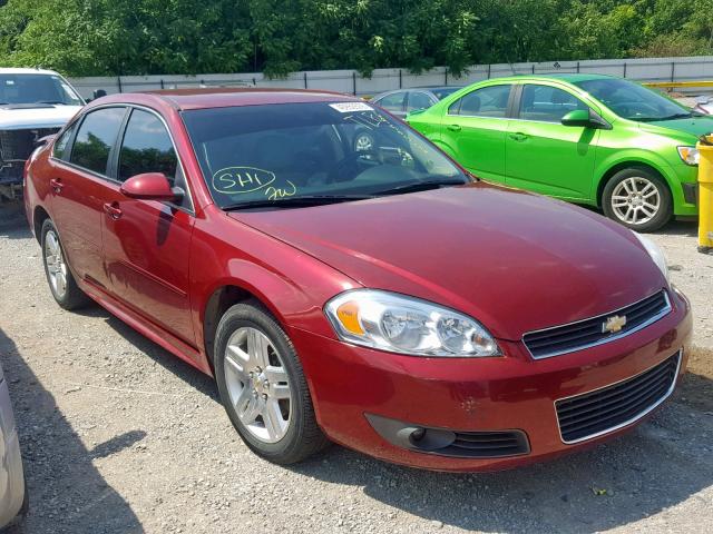 2G1WB5EK2B1168783 - 2011 CHEVROLET IMPALA LT RED photo 1