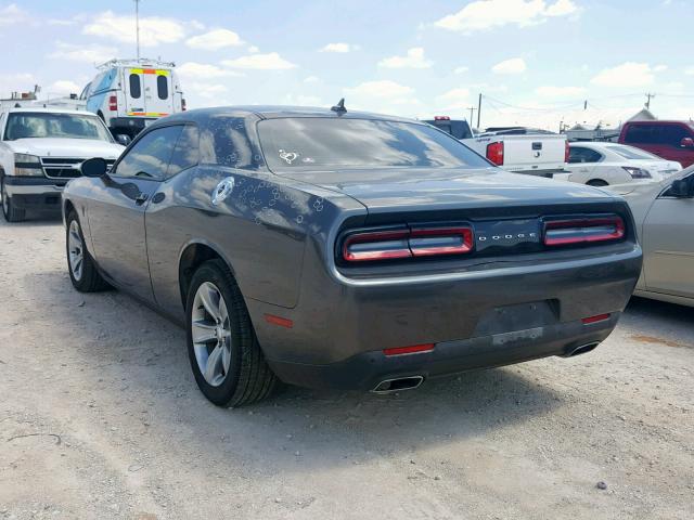 2C3CDZAG1FH869443 - 2015 DODGE CHALLENGER CHARCOAL photo 3