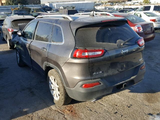 1C4PJMCS7GW120210 - 2016 JEEP CHEROKEE L GRAY photo 3