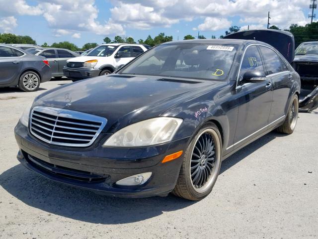 WDDNG71XX7A012981 - 2007 MERCEDES-BENZ S 550 BLACK photo 2