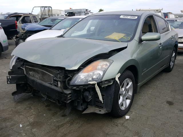 1N4CL21E17C225598 - 2007 NISSAN ALTIMA HYB GREEN photo 2