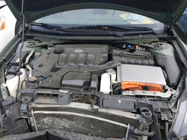 1N4CL21E17C225598 - 2007 NISSAN ALTIMA HYB GREEN photo 7