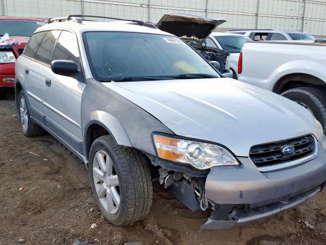 4S4BP61C467334799 - 2006 SUBARU LEGACY OUT SILVER photo 1