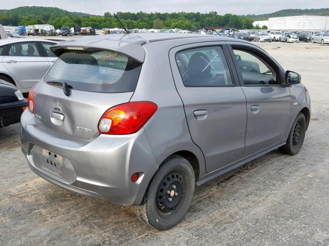 ML32A3HJXFH036649 - 2015 MITSUBISHI MIRAGE DE GRAY photo 4