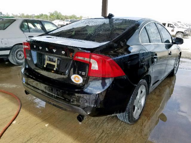 YV1622FS1C2131174 - 2012 VOLVO S60 T5 BLACK photo 4