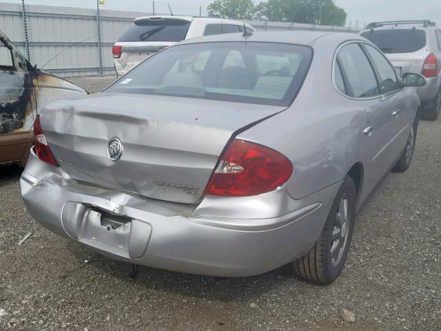 2G4WC582671177411 - 2007 BUICK LACROSSE C SILVER photo 4